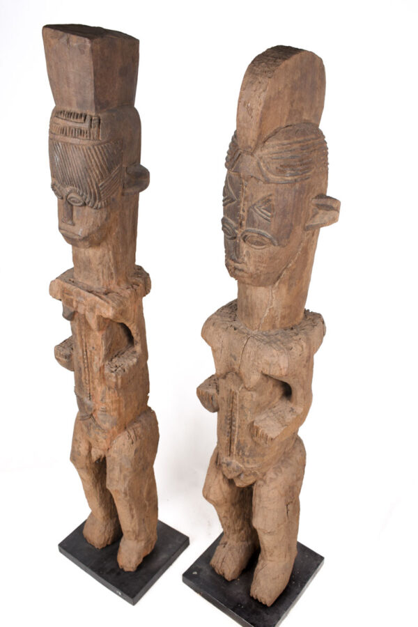 Alusi Couple- Wood - Ibo - Nigeria