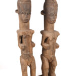 Alusi Couple- Wood - Ibo - Nigeria