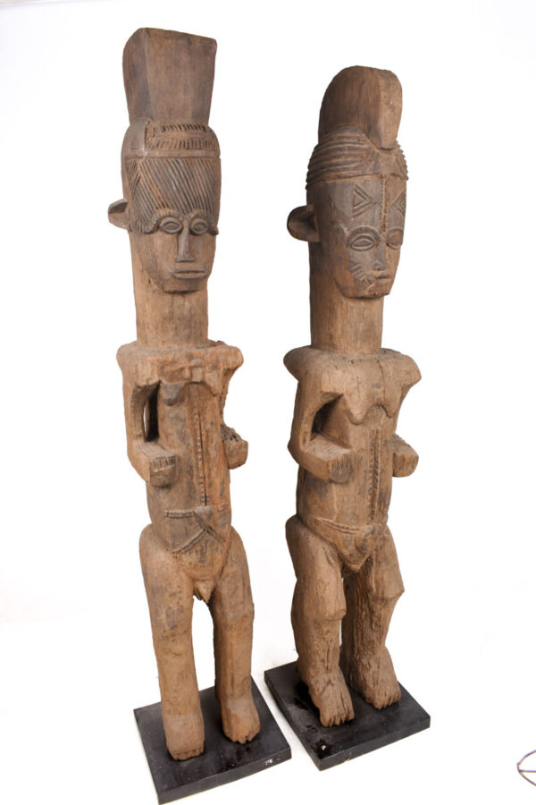 Alusi Couple- Wood - Ibo - Nigeria