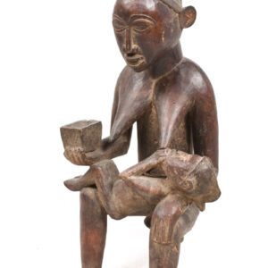 Maternity figure - Wood - Yoruba - Nigeria