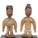 Couple figure - Wood - Adan Ewe - Togo