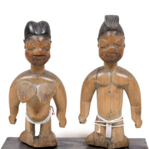 Couple figure - Wood - Adan Ewe - Togo