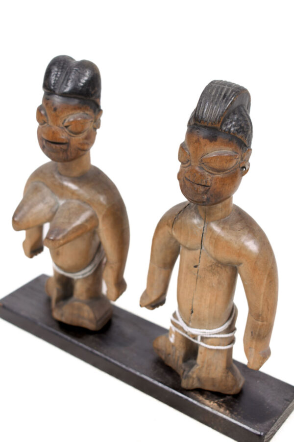 Couple figure - Wood - Adan Ewe - Togo
