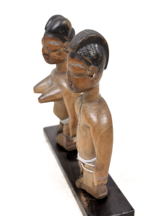 Couple figure - Wood - Adan Ewe - Togo