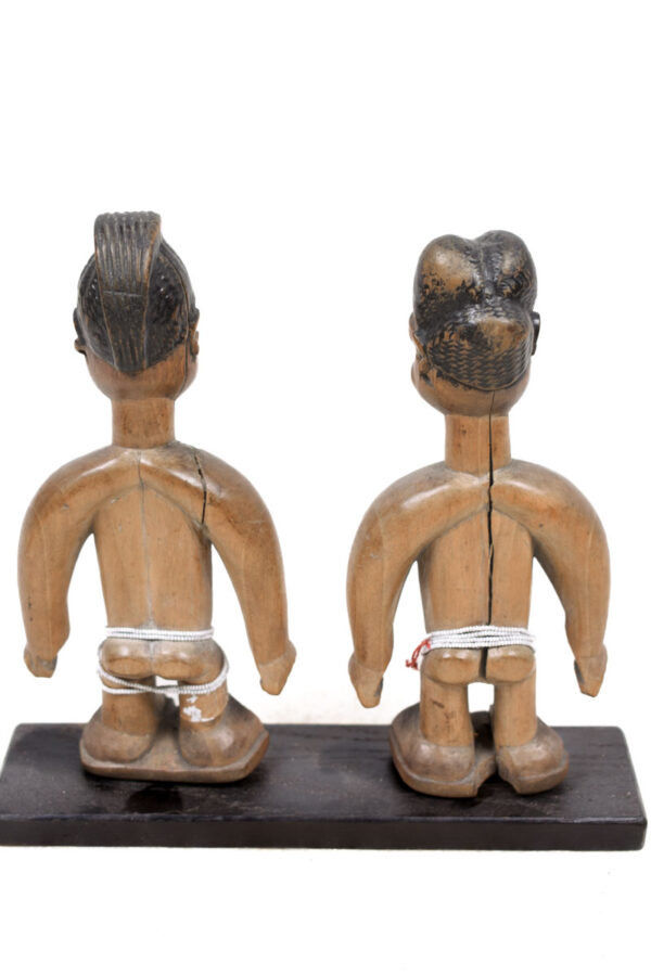 Couple figure - Wood - Adan Ewe - Togo