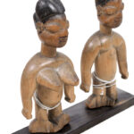Couple figure - Wood - Adan Ewe - Togo