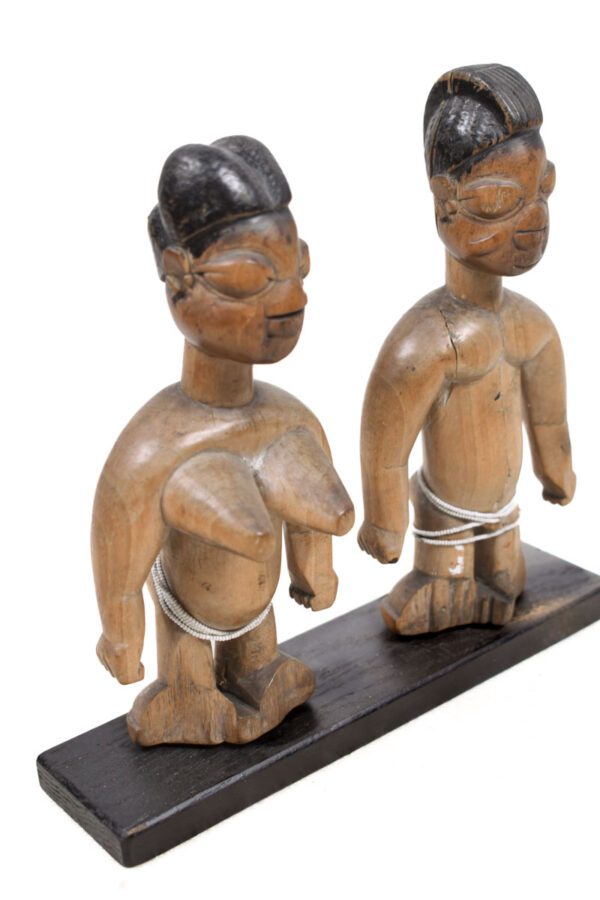 Couple figure - Wood - Adan Ewe - Togo