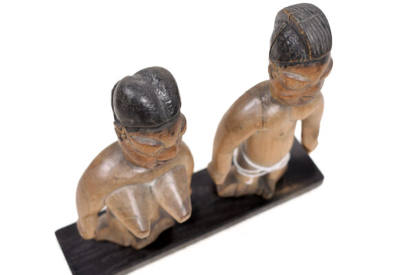 Couple figure - Wood - Adan Ewe - Togo