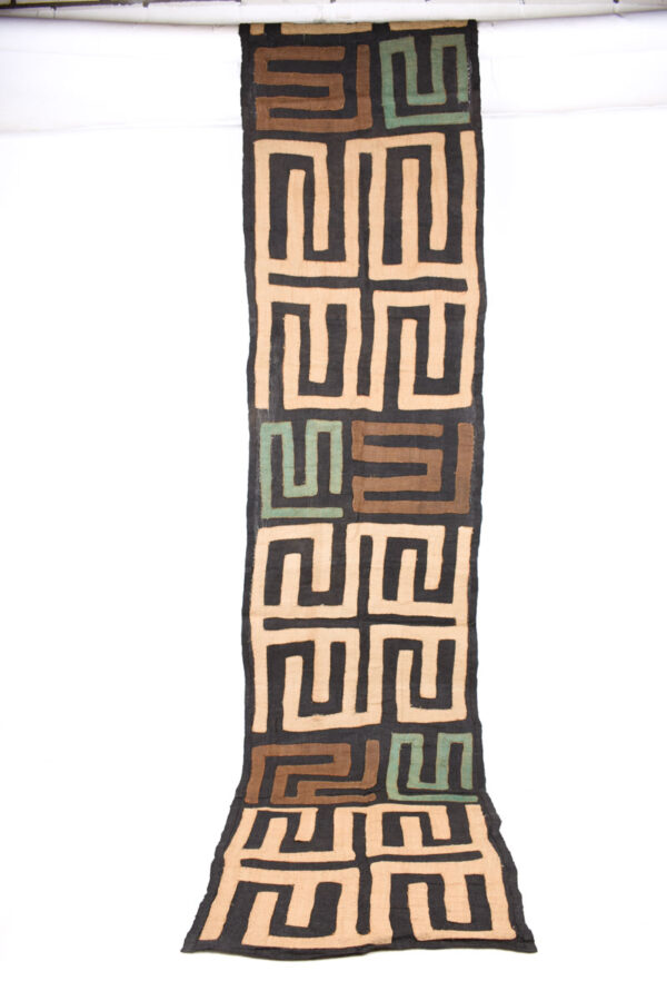 Textile - Cloth - Shoowa-Kuba - DR Congo 300 cm