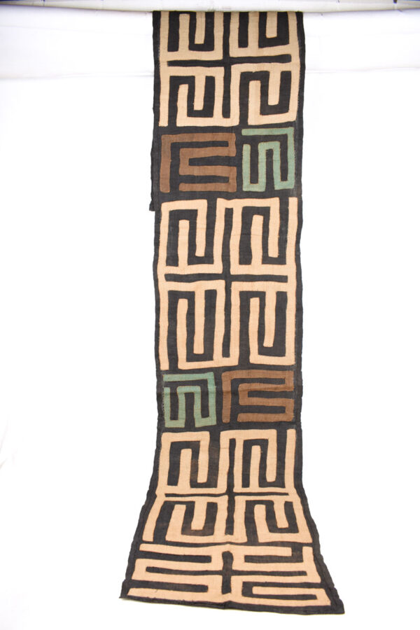 Textile - Cloth - Shoowa-Kuba - DR Congo 300 cm