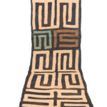 Textile - Cloth - Shoowa-Kuba - DR Congo 300 cm