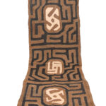 Textile - Cloth - Shoowa-Kuba - DR Congo 320 cm
