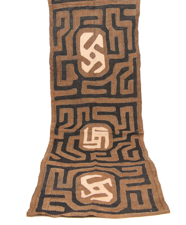 Textile - Cloth - Shoowa-Kuba - DR Congo 320 cm