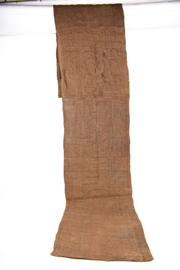 Textile - Cloth - Shoowa-Kuba - DR Congo 320 cm
