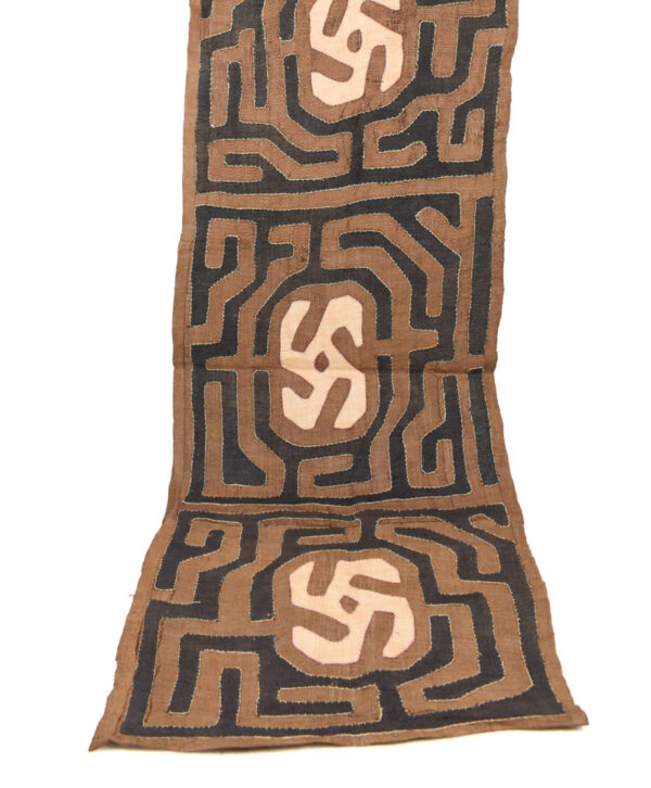 Textile - Cloth - Shoowa-Kuba - DR Congo 320 cm