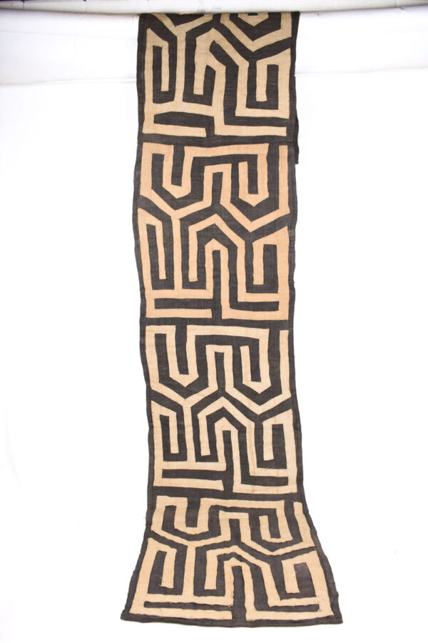 Textile - Cloth - Shoowa-Kuba - DR Congo 290 cm
