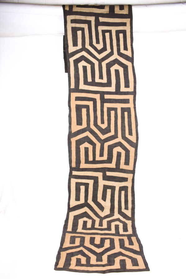 Textile - Cloth - Shoowa-Kuba - DR Congo 290 cm