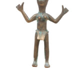 Goldweight figure - Bronze - Ashanti - Ghana