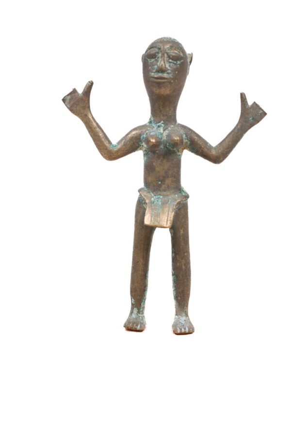 Goldweight figure - Bronze - Ashanti - Ghana