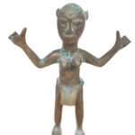 Goldweight figure - Bronze - Ashanti - Ghana