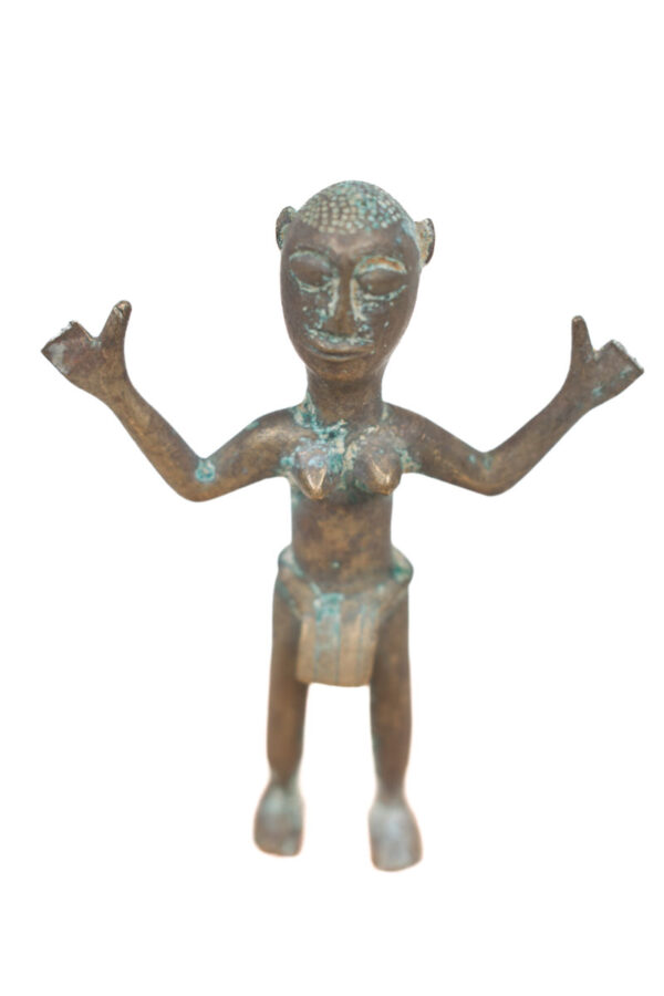 Goldweight figure - Bronze - Ashanti - Ghana