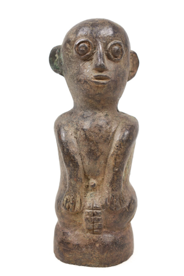 Ancestor Figure - Bronze - Bakongo - Congo