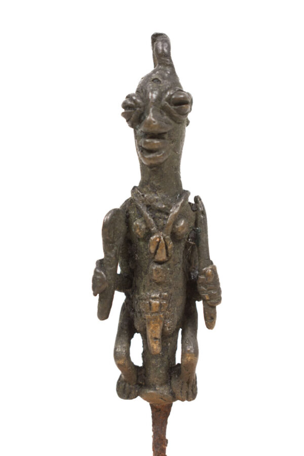 Ogboni Emblem - Bronze - Yoruba - Nigeria