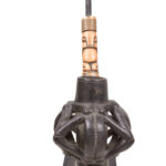 Ceremonial Pipe - Clay, Bone - Bamun - Cameroon