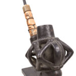 Ceremonial Pipe - Clay, Bone - Bamun - Cameroon