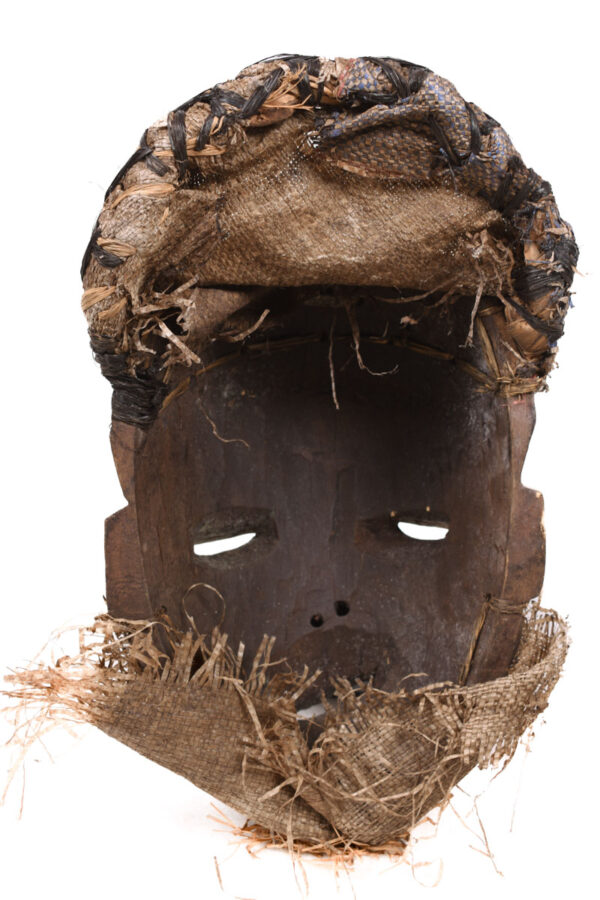 Mbangu distorted mask - Wood - Pende - Congo