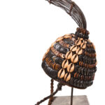 Headdress - Bone, Plant fibre, Buttons, Shells - Lega - Congo