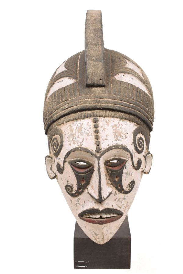Mask - Wood - Agbogho Mmwo - Igbo / Ibo - Nigeria