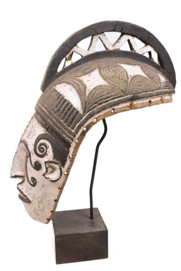 Mask - Wood - Agbogho Mmwo - Igbo / Ibo - Nigeria
