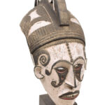 Mask - Wood - Agbogho Mmwo - Igbo / Ibo - Nigeria