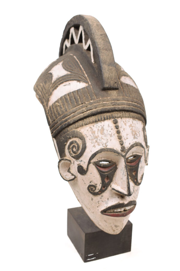 Mask - Wood - Agbogho Mmwo - Igbo / Ibo - Nigeria