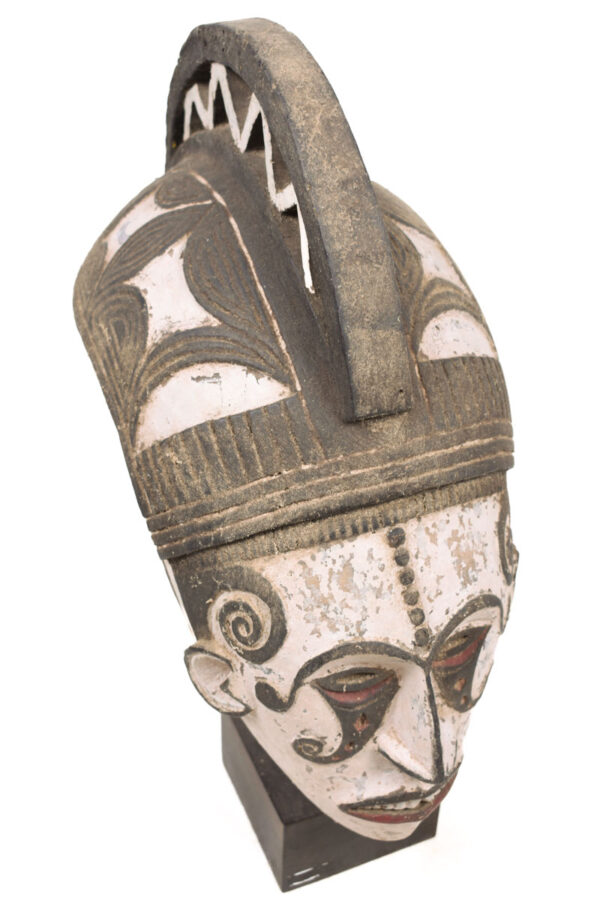 Mask - Wood - Agbogho Mmwo - Igbo / Ibo - Nigeria