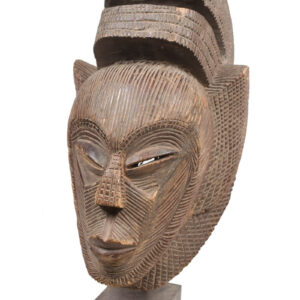 Initiation mask - Wood - Punu - Gabon