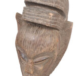 Initiation mask - Wood - Punu - Gabon