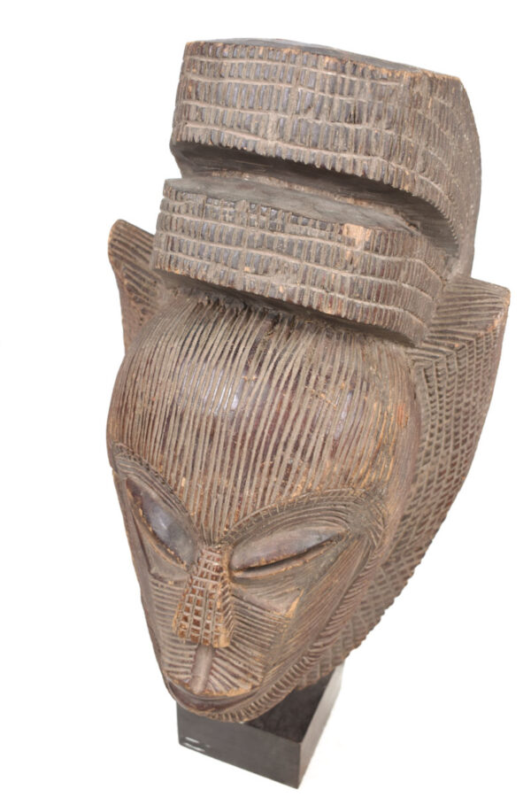 Initiation mask - Wood - Punu - Gabon
