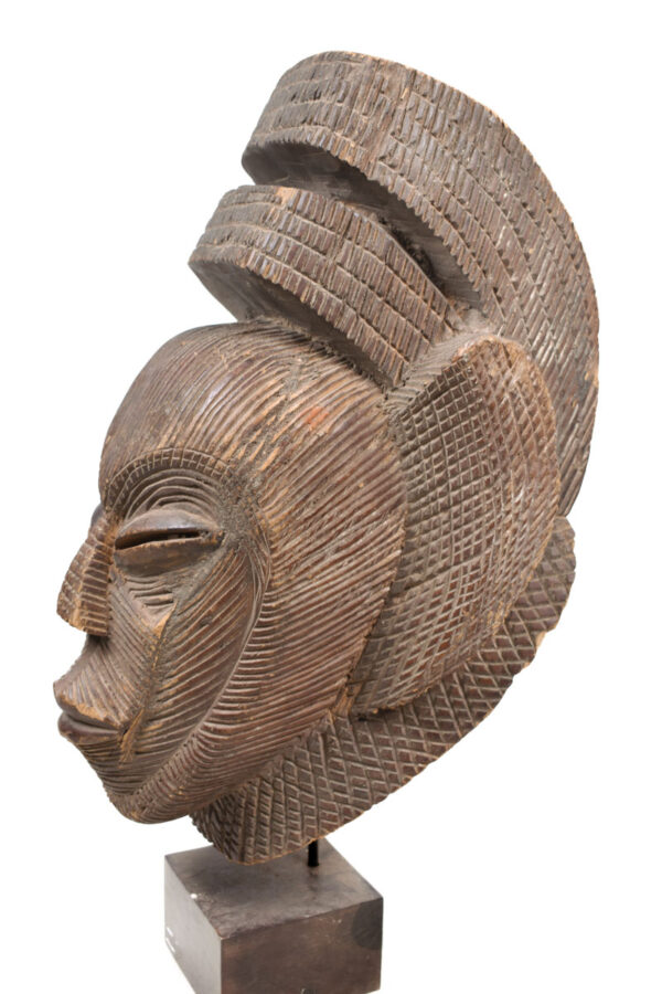 Initiation mask - Wood - Punu - Gabon