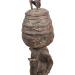 Container or Ointment box - Wood - Dogon - Mali