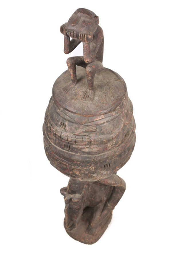 Container or Ointment box - Wood - Dogon - Mali