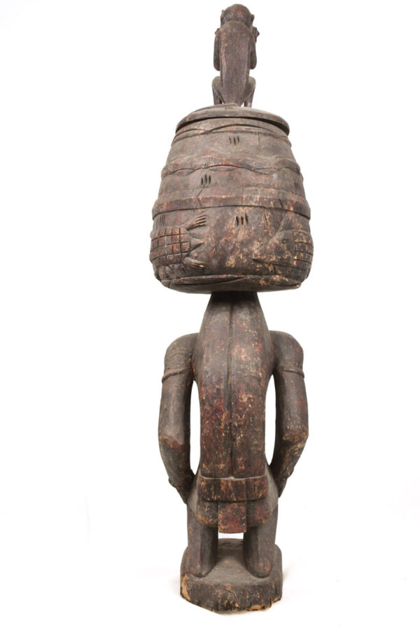 Container or Ointment box - Wood - Dogon - Mali