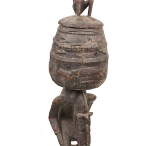 Container or Ointment box - Wood - Dogon - Mali