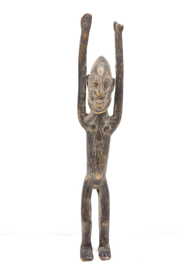 Tellem figure - Bronze - Dogon - Mali