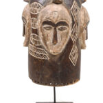 Helmet mask - Wood - Ngongtang - Fang - Gabon