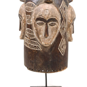 Helmet mask - Wood - Ngongtang - Fang - Gabon