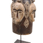 Helmet mask - Wood - Ngongtang - Fang - Gabon