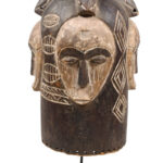 Helmet mask - Wood - Ngongtang - Fang - Gabon
