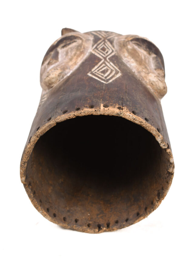 Helmet mask - Wood - Ngongtang - Fang - Gabon